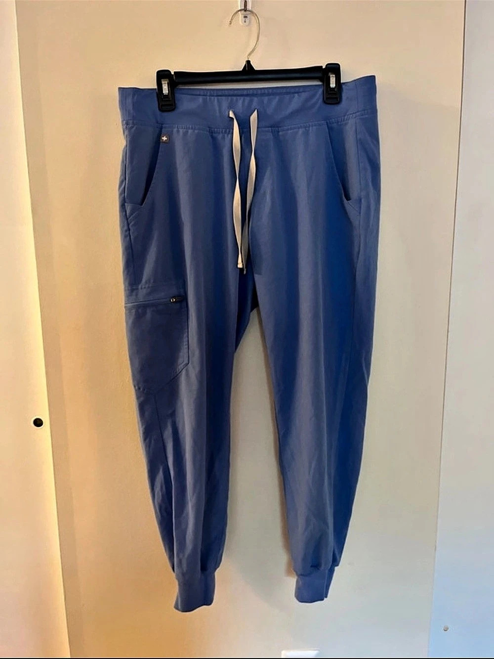 FIGS Technical Collection Women’s Jogger Scrub Pants Blue Size Medium